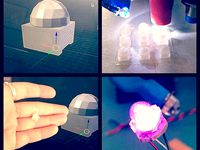 5050 RGB LED Rounded Diffuser Cap by gelicia