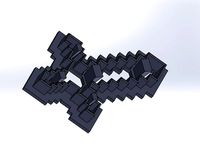 Minecraft Sword - Cookie Cutter  by lazydba247