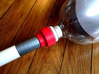 2 Liter Bottle to 1/2" PVC Pipe Adapter by joshburker