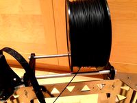 Prusa I3 Steel Spool Holder by majurca