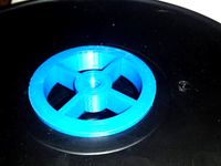 2.25 inch Filament spool holder by Indignity_Jones