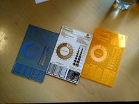 Laser cutting materiale template by Noloxs