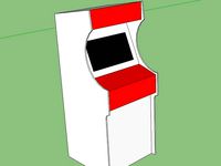 Arcade Game Console by elandivar