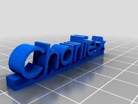 Charlie Namebadge by charnayda