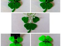 Dissected Clover Jewelry Set  by ecafruoy