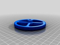 Improved gears for 60ml Syringe Extruder - LDM by Hubout_MakersLab