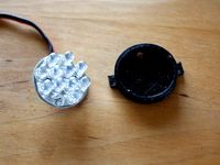 Holder for Hobbyking 12 LED Cluster by axelfrom