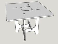Bauhaus 800 Table by Zootalaws