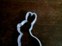 Bunny cookie cutter by Paxy