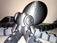 Ball-joint articulated octopus [fixed dents] by stormtruper_bob