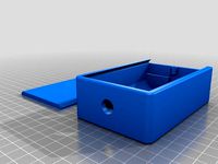 dual 26650 parellel box with lid by bugeyedfly