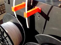 Guia para filamento rollos Mbot by huelva3d