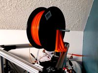 Spool Strong Arm Mount for Delta & Kossel Printers - Universal Left/Right by bryhil