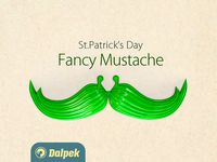 Fancy Mustache for St. Patrick's Day by Dalpek