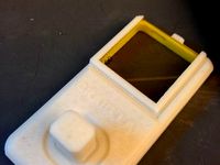 iPhone 5 case with colored glass filter mount by Slcgroupduke