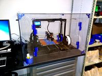 Taz Enclosure Corner Bracket by jimmit