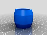 Roomba 7xx front wheel (rubber tire) by MiKaMetalab