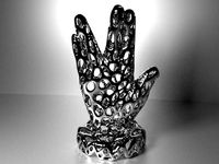 Vulcan salute - Voronio Style by roman_hegglin