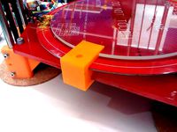 Heatbed Clamp for Rostock Mini by thekroko