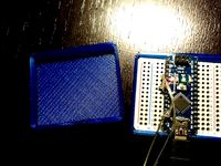 Quarter Size BreadBoard & Arduino Nano Case by jolars