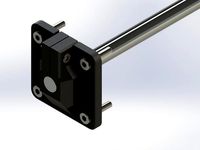 10mm Shaft Support by CLMNTDSGNR