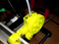 Ormerod Extruder Drive Block Bowden tube clamp by jondel