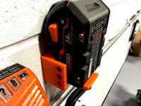Battery Wall Mount by DanLuc