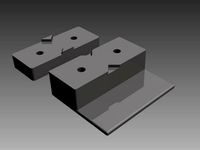 Under-cabinet Modular Cutting Board Rack by martinskot