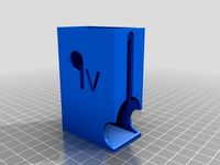 9v Battery Holder Storage by RScullion