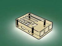 Raspberry B+ or revision 2 case (just to fit and no screws) by frankjoke
