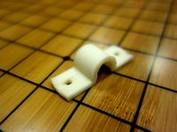 OpenBeam 10mm Rod Holder by profezzorn