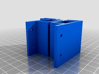 Kossel Mini Acrylic Enclosure Mounts by seravi