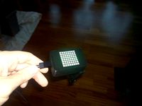 LED Matrix Buckle by Sraf