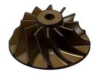 Compressor Wheel for the FD3-64 by jvdillon