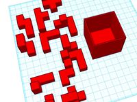Tetris cube by Bsbarbaro