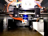 Davinci Da Vinci 1.0 E3D Carriage and Extruder drop in replacement by nicksears