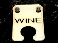 Novelty Bathroom Wine Glass Holder by 3DMasterRace