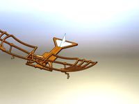 Ornithopter da vinci by karentrejouu