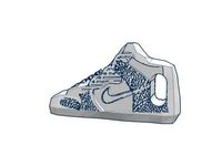 Nike Dunk High Keychain by 3Dgoon