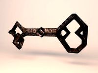 Erebor Key - 2 parts, no support by HasiGH