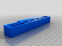 Tool Caddy for Flashforge Creator Pro 3D Printer by basnettd1