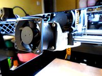 Wanhao Duplicator Hi Capacity Fan Bracket by 58webbing