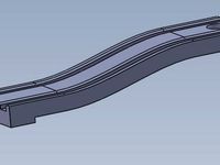 Door step down lift wooden train track by Svenergy