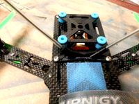 Support antenne Emax 250 by stefhs