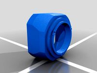 Yashica 124G Lens hood (BAY-1) by mammo300