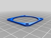 Printrbot Simple Metal 40mm Fan Shroud Shim by 3DMasterRace
