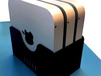 Apple Mac mini Vertical Dock by turtel89