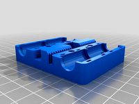 LMe8UU X-carriage i3 parts by luismanson
