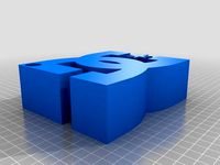 DC logo keychain by ashwinder