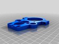 Cyclone PCB Factor - Z Carriage for Printrbot SImple (100x100) by mathcodeprint